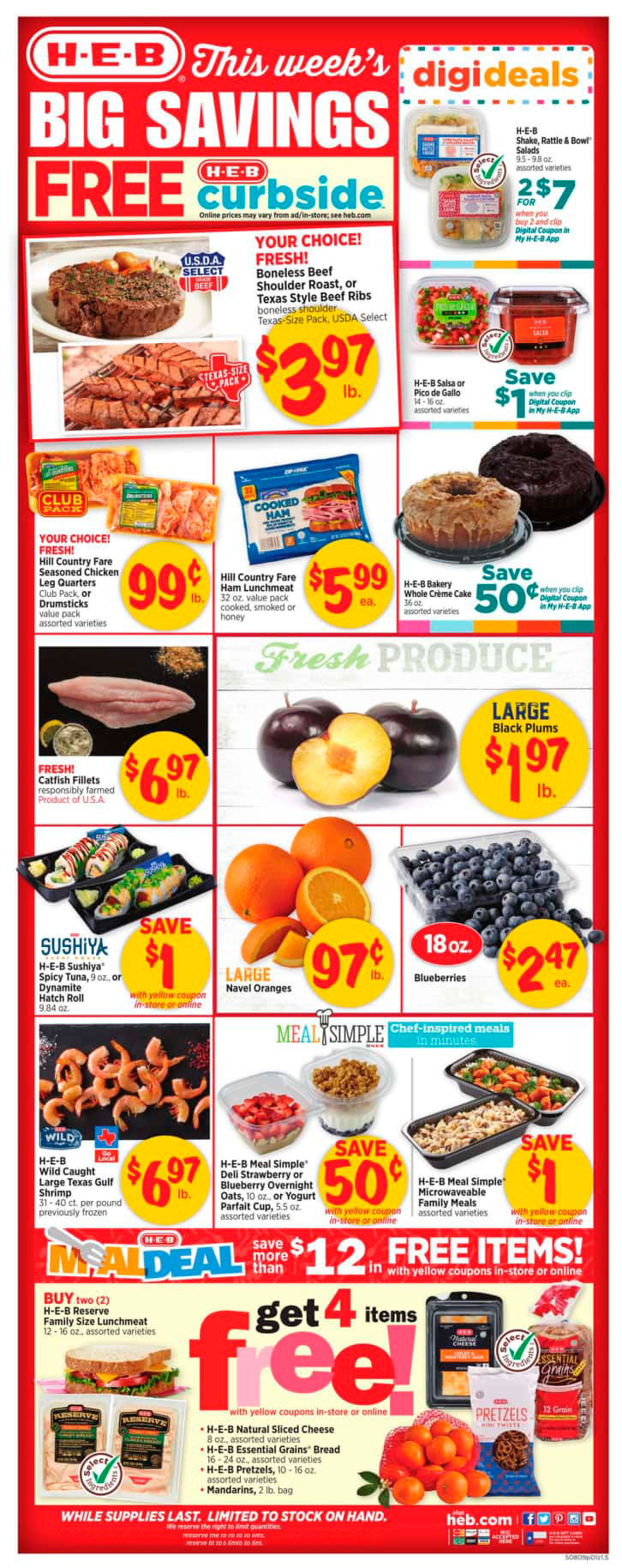 H E B Weekly Ad January 31 February 6 2024 Preview